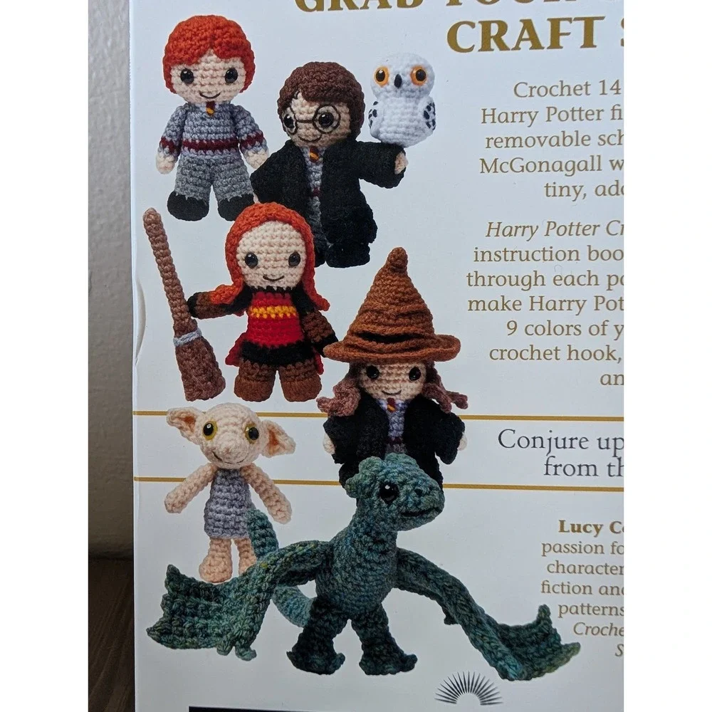 Harry Potter Crochet Craft Kit Dobby with Instruction Booklet Yarn Stuffing Hook
